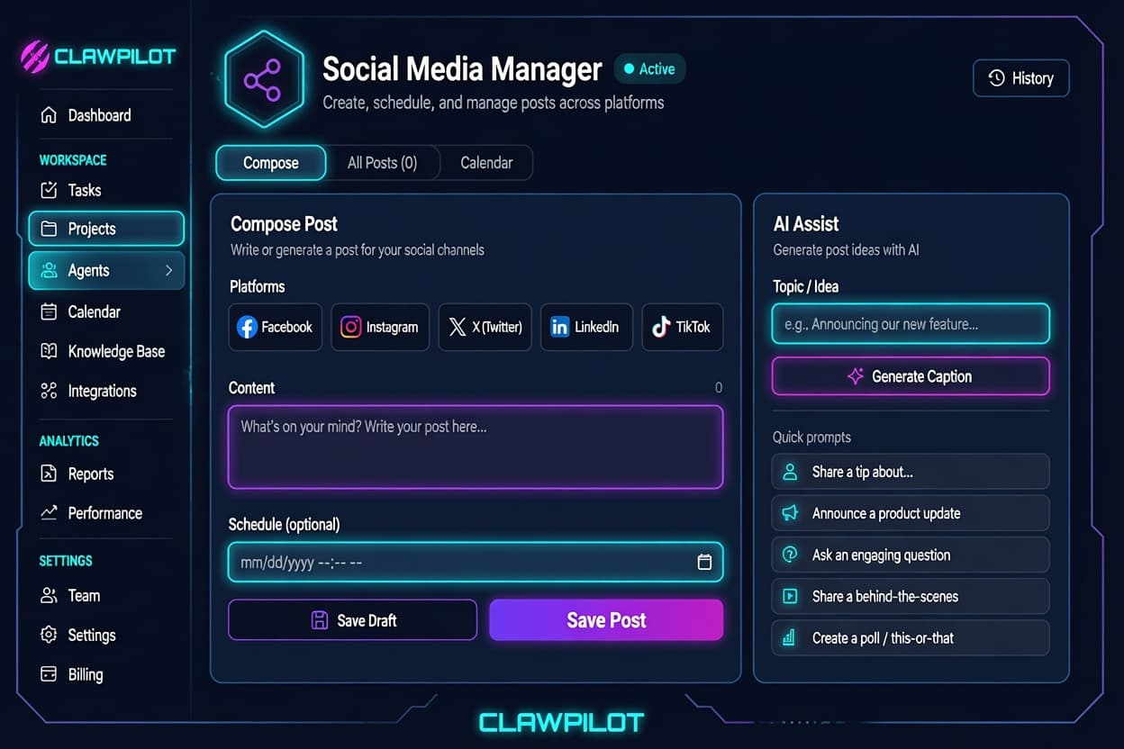 Social Media Manager