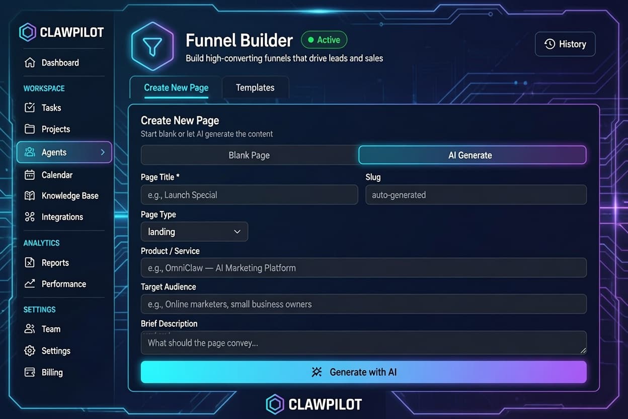 Funnel Builder