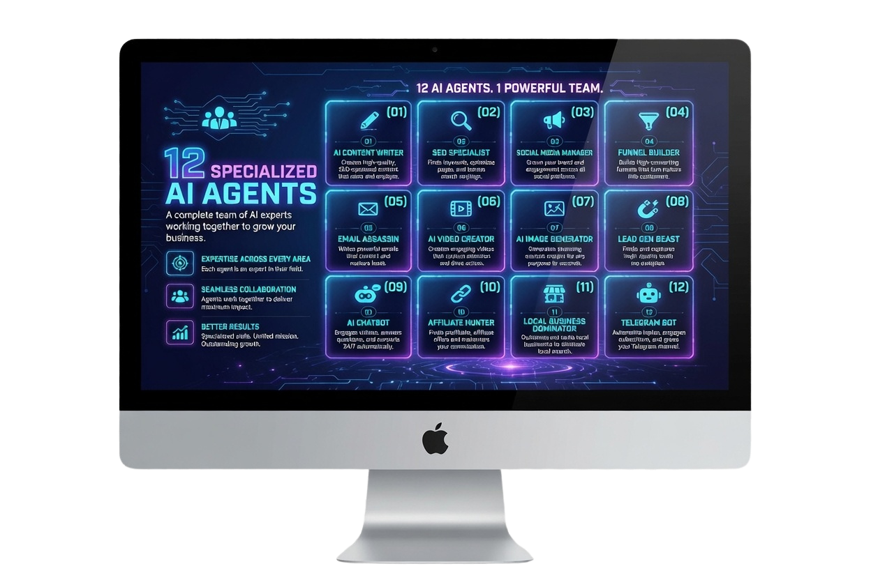 12+ Specialized AI Agents