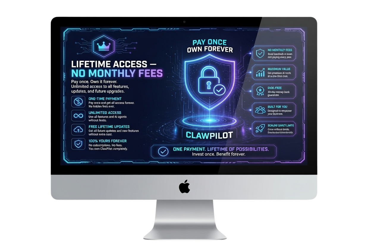 Lifetime Access - No Monthly Fees