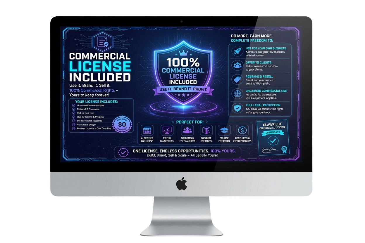 Commercial License Included